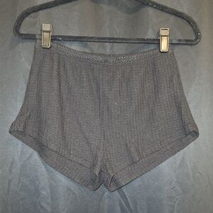 Black Women's Swim Coverup Shorts